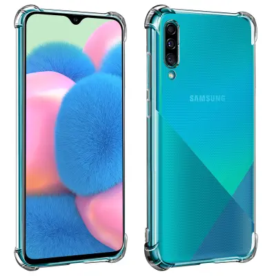 Navlaka Samsung Galaxy A50 / A30s Silikon Fleksibilan Kutovi Bumper Transparentan