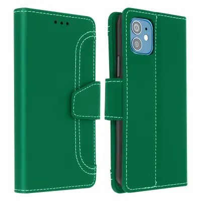 Futrola Apple iPhone 12 Mini Folio novčanik funkcija stalka zelena