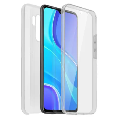 Maska za Xiaomi Redmi 9 kruta leđa + meka prednja prozirna