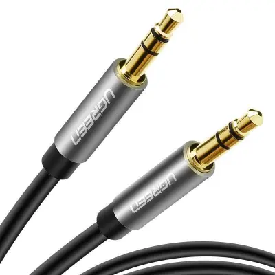 UGREEN AV119 kabel od 3,5 mm priključka do AUX-a, 3 m (crni)