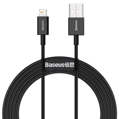 Kabel za punjenje i prijenos USB-Lightning brzi 2,4A 1m brzi