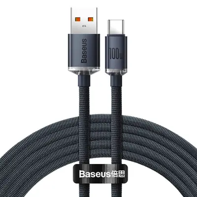 Kabel USB-C na USB-A 100W Serija Crystal Shine Punjenje i Sinkronizacija 1,2m