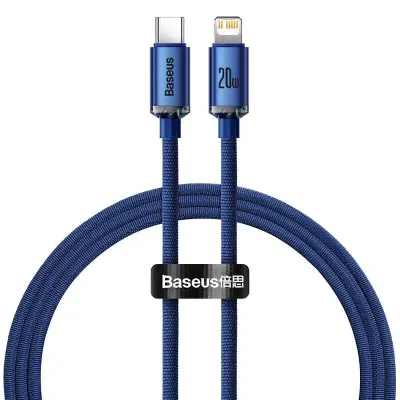 Kabel Lightning za USB-C 20W Crystal Shine punjenje i sinkronizacija 1,2m