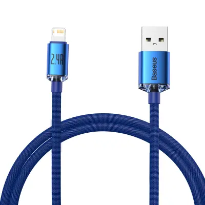 Kabel Lightning na USB 20W Model Crystal Shine Punjenje i Sinkronizacija 1,2m