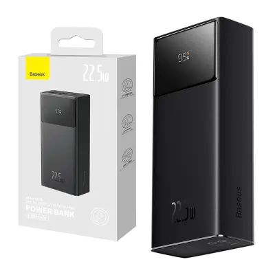 Baseus Star-Lord 30000mAh Power Bank, USB, USB-C, 22.5W (crna)