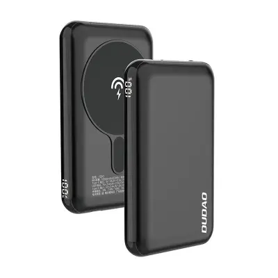 Dudao TGK1 10000mAh power bank, USB-C, 15W (crna)