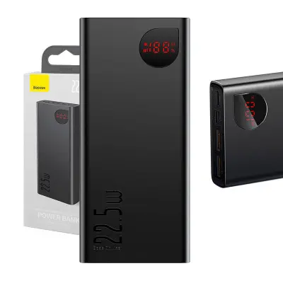 Baseus Adaman metalna power banka, 20000mAh, 22.5W (crna)