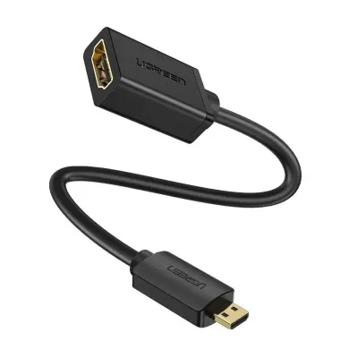 UGREEN 20134 adapter Micro HDMI na HDMI, 20 cm (crni)