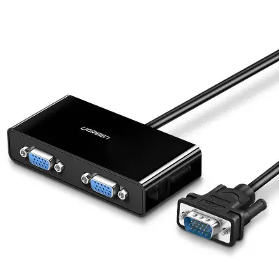 UGREEN 40254 VGA video razdjelnik na 2x VGA - 1 m (crni)