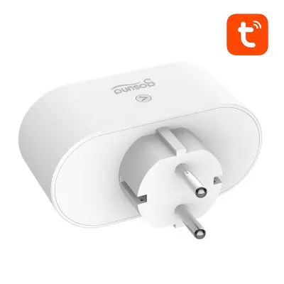 Dual Smart WiFi utičnica do 3680 W Tuya Alexa Google Assistant