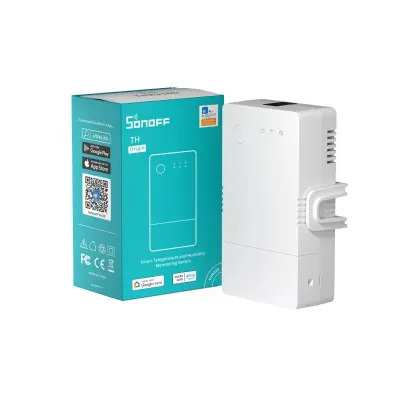 SONOFF pametni prekidač THR316, senzor temperature i vlažnosti, Alexa/Google Home/IFTTT, 16 A max.