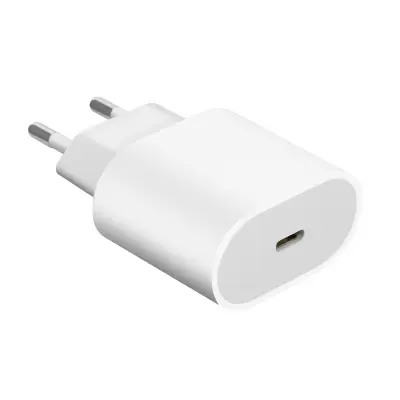 Zidni punjač USB Tip C Power Delivery 20W Brzo punjenje Bijeli