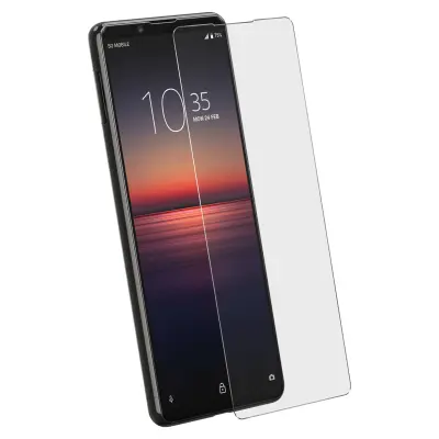 Zaštitna Folija Ekrana Sony Xperia 5 2 Kaljeno Staklo 9H Bez Tragova - Transparentna