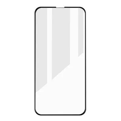 iPhone 13 i 13 Pro puni 9H kaljeni stakleni zaštitnik s crnim ojačanim rubom, 3MK Hard Glass Max