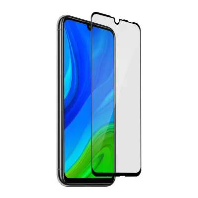 Zaštitna Folija Huawei P smart 2020 Kaljeno Staklo 9H Potpuno Prianjanje Obrub Crni