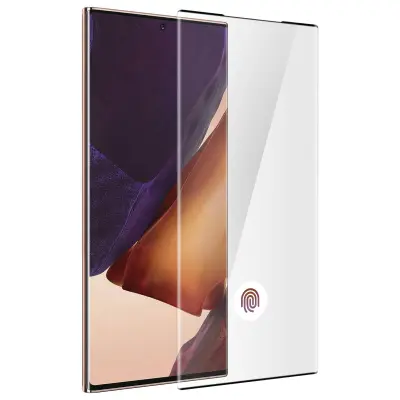 Zaštitna Folija Galaxy Note 20 Ultra Kaljeno Staklo 9H Otporno na Udarce Rubovi Zakrivljeni Transparentna