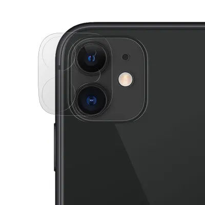Zaštitna Folija iPhone 11 Zaštita Stražnje Kamere Oleofobni Premaz - Transparentna