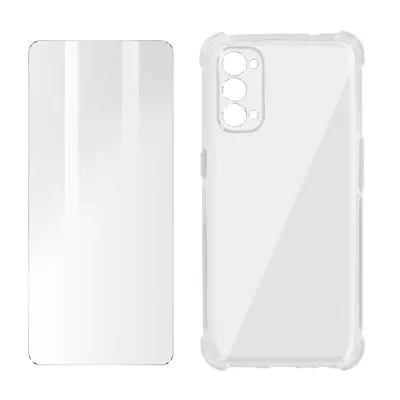 Paket zaštite Oppo Reno 5 5G i Find X3 Lite Maska i Prozirno zaštitno staklo