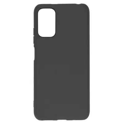 Maska za Xiaomi Redmi Note 10 5G i Poco M3 Pro fleksibilna mat protiv otisaka crna