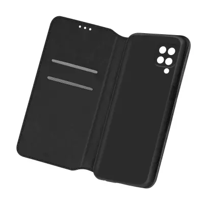 Folio futrola Samsung Galaxy M12 novčanik funkcija video stalka crna