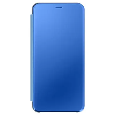 Futrola Oppo Find X3 Lite prozirni preklop ogledalo video stalak plava