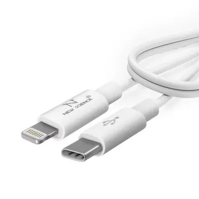 USB Type C na Lightning Power Delivery 20W punjenje i sinkronizacija 1m bijeli
