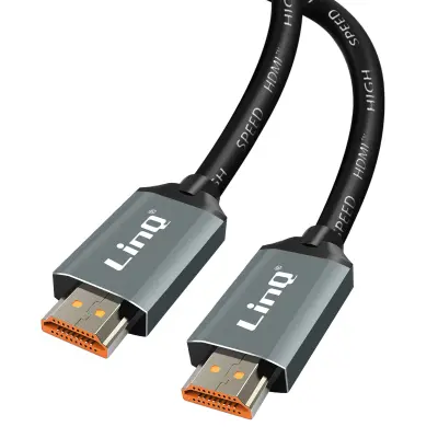 HDMI 2.1 kabel 8K 120Hz Ultra HD s Ethernetom 1.5m LinQ crni
