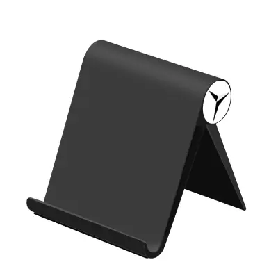 Stolni Nosač Tablet / Telefon Podesiv Više Položaja Dizajn Sklopivi Crni