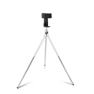 Stolni Tronožac Smartphone Rotacija 360° Produžive Noge LinQ Srebrni