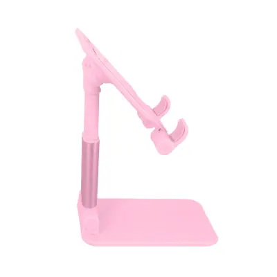 Stolni Nosač Univerzalni Podesiva Šipka 20 cm / Kut Podesiv 0 do 140° - Ružičasti