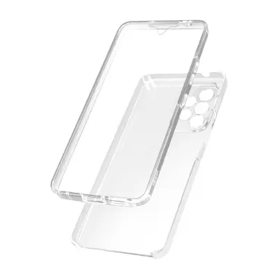 Potpuna maska Samsung Galaxy A53 5G Kruta leđa i Meka prednja Prozirna