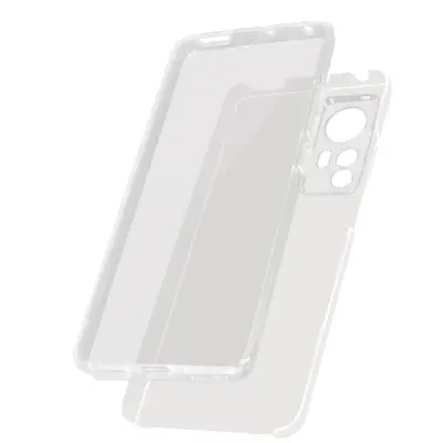Potpuna maska Xiaomi 12 Pro Kruta leđa i Meka prednja Prozirna