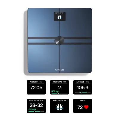 Withings Body Comp pametne vage - crna
