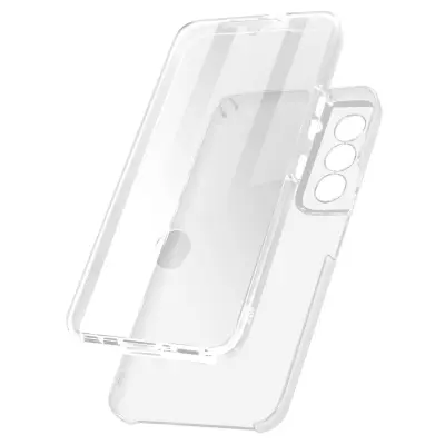 Navlaka Samsung Galaxy S22 Stražnja Kruta transparentna i Prednja Mekana Transparentna
