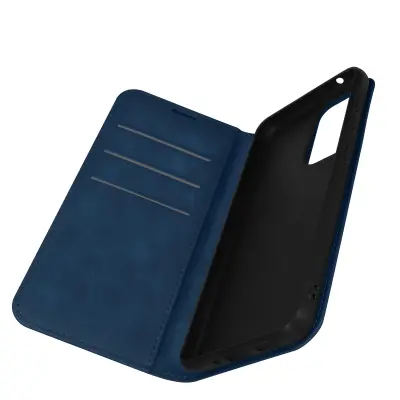 Folio torbica Samsung Galaxy A33 Soft Touch magnetska stalak tamnoplava