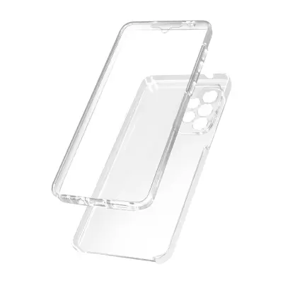 Potpuna maska Samsung Galaxy A33 5G Kruta leđa i Meka prednja Prozirna