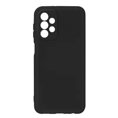 Navlaka Samsung Galaxy A23 5G Silikon Završetak Soft-touch Tanka crna