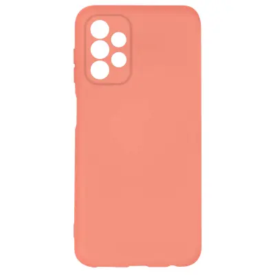 Navlaka Samsung Galaxy A13 4G Polu-kruta Soft-touch Tanka ružičasta