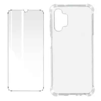 Paket zaštite Samsung Galaxy A13 4G Maska + Prozirno zaštitno staklo