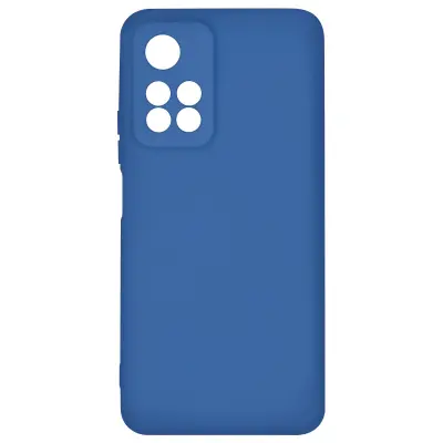 Maska Redmi Note 11 Pro Plus silikon polutvrda Soft-touch plava