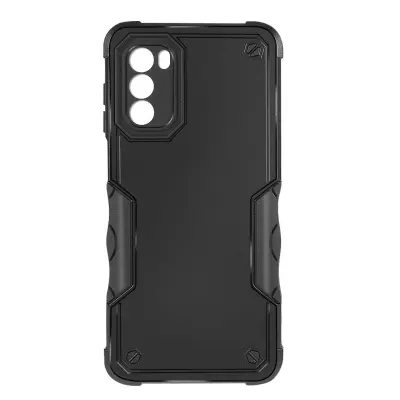 Maska Hibridna Motorola Moto G52 i G82 Ojačani kutovi Protuklizna Crna