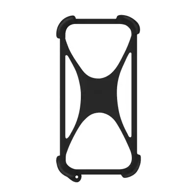 Navlaka za Smartphone do 6.7 inča Univerzalna Silikonski Gel Rastezljiv crna