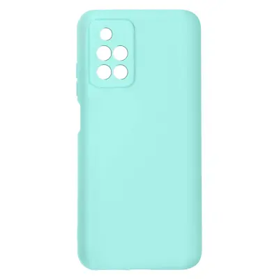 Maska za Redmi 10 i 10 2022 polutvrda Soft-touch tanka tirkizna