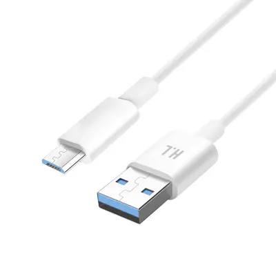 Micro-USB kabel za punjenje i prijenos podataka 1A duljina 1.5m bijeli