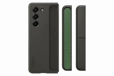 Zaštitna stojeća maska s remenom za Samsung Galaxy Z Fold5 grafitno siva EF-MF946CBEGWW