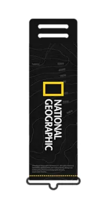 Modni remen National Geographic za Samsung Galaxy Z Flip3/Flip4/Flip5 crni GP-XVF711HICBW