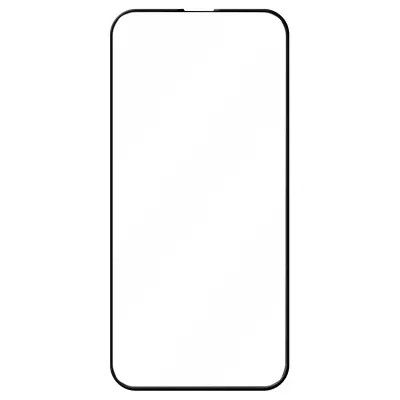 Kaljeno Staklo 9H iPhone 14 Pokrivanje 21D Bez Tragova Prstiju i Ulja Crno
