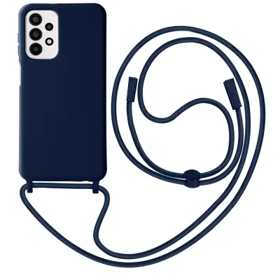 Maska za Galaxy A23 5G / M23 5G polukruta Soft-Touch s vezicom za vrat