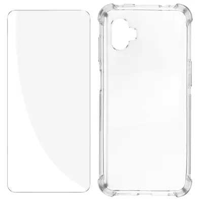 Paket zaštite Samsung Xcover 6 Pro Pojačana maska + Prozirno zaštitno staklo