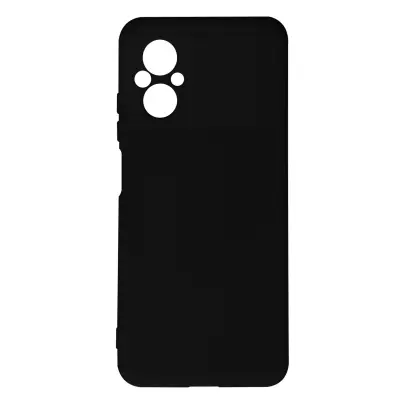 Maska za Xiaomi Poco M5 polutvrda Soft-touch tanka crna